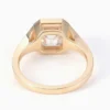 Additional product photograph showing the ring design, setting and band.