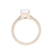 Additional product photograph showing the ring design, setting and band.