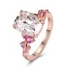 Additional product photograph showing the ring design, setting and band.