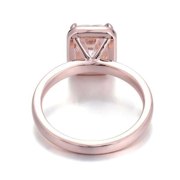 Additional product photograph showing the ring design, setting and band.