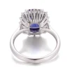 Additional product photograph showing the ring design, setting and band.