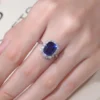 Additional product photograph showing the ring design, setting and band.