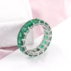Additional product photograph showing the ring design, setting and band.