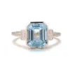 Additional product photograph showing the ring design, setting and band.