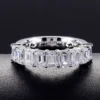 Emerald Lab-Grown Diamond Ring shown in the product photograph.