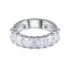 Additional product photograph showing the ring design, setting and band.