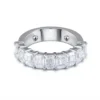 Additional product photograph showing the ring design, setting and band.