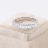 Additional product photograph showing the ring design, setting and band.