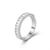 Additional product photograph showing the ring design, setting and band.