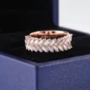Additional product photograph showing the ring design, setting and band.