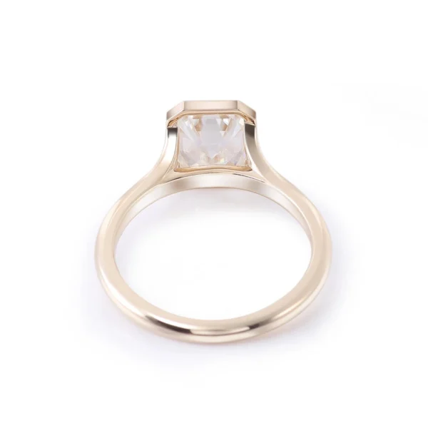 Additional product photograph showing the ring design, setting and band.