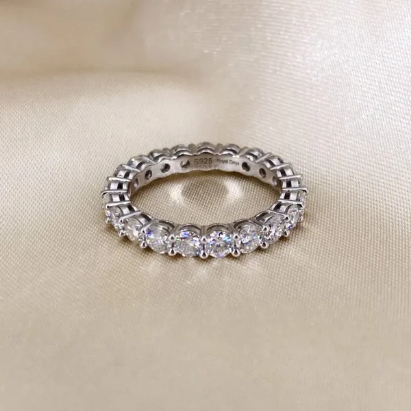 Gemstone Eternity Ring shown in the product photograph.