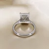 Additional product photograph showing the ring design, setting and band.