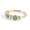 Additional product photograph showing the ring design, setting and band.