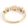 Additional product photograph showing the ring design, setting and band.