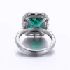 Additional product photograph showing the ring design, setting and band.