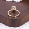 Additional product photograph showing the ring design, setting and band.
