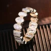 Lab-Grown Diamond Eternity Ring in 14K Solid Gold shown in the product photograph.