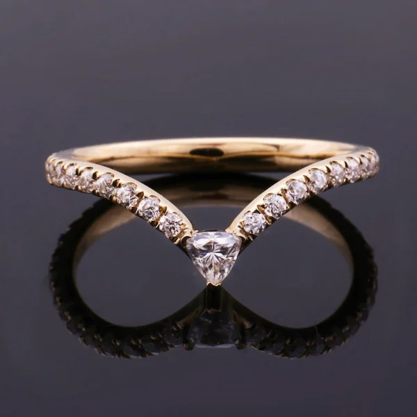 Lab-Grown Diamond Ring shown in the product photograph.