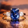 Lab-Grown Diamond Ring in Gold shown in the product photograph.