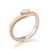 Additional product photograph showing the ring design, setting and band.