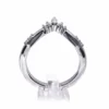 Additional product photograph showing the ring design, setting and band.