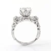 Additional product photograph showing the ring design, setting and band.
