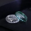 Additional product photograph showing the ring design, setting and band.