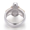 Additional product photograph showing the ring design, setting and band.