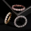 Additional product photograph showing the ring design, setting and band.