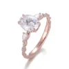Additional product photograph showing the ring design, setting and band.