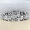 Additional product photograph showing the ring design, setting and band.