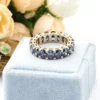 Additional product photograph showing the ring design, setting and band.