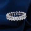 Additional product photograph showing the ring design, setting and band.
