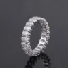 Additional product photograph showing the ring design, setting and band.
