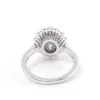 Additional product photograph showing the ring design, setting and band.