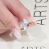 Pear Lab-Grown Diamond Solitaire Ring, product view 5.