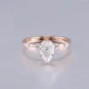 Additional product photograph showing the ring design, setting and band.