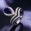Additional product photograph showing the ring design, setting and band.
