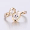 Additional product photograph showing the ring design, setting and band.