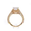 Additional product photograph showing the ring design, setting and band.