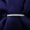 Jewelry design reference showing the ring setting and band. Round Eternity Band Design.