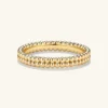 Additional product photograph showing the ring design, setting and band.