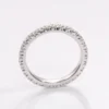 Additional product photograph showing the ring design, setting and band.