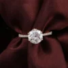 Round Lab-Grown Diamond Ring shown in the product photograph.