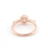 Additional product photograph showing the ring design, setting and band.
