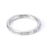 Additional product photograph showing the ring design, setting and band.