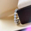 Additional product photograph showing the ring design, setting and band.
