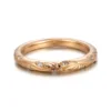 Additional product photograph showing the ring design, setting and band.