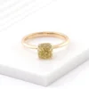 Additional product photograph showing the ring design, setting and band.
